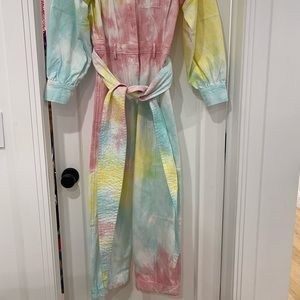 Love Shack Fancy Paca Tie Dye Boiletsuit